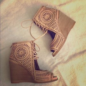 Jeffrey Campbell Rayos Hi Wedge Sandal